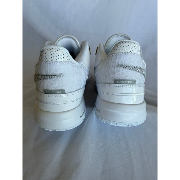 10 MEN’S NIKE ZOOM LEBRON NXXT GEN AMPD WHITE FJ1566-102 BASKETBALL SNEAKERS